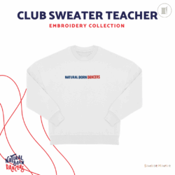 🪡 EXCLUSIVE NBD CLUB SWEATER OVERSIZED TEACHER