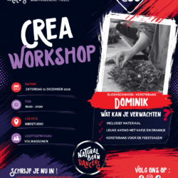 12.12.2026 CREAWORKSHOP BLOEMSCHIKKEN KERSTKRANS